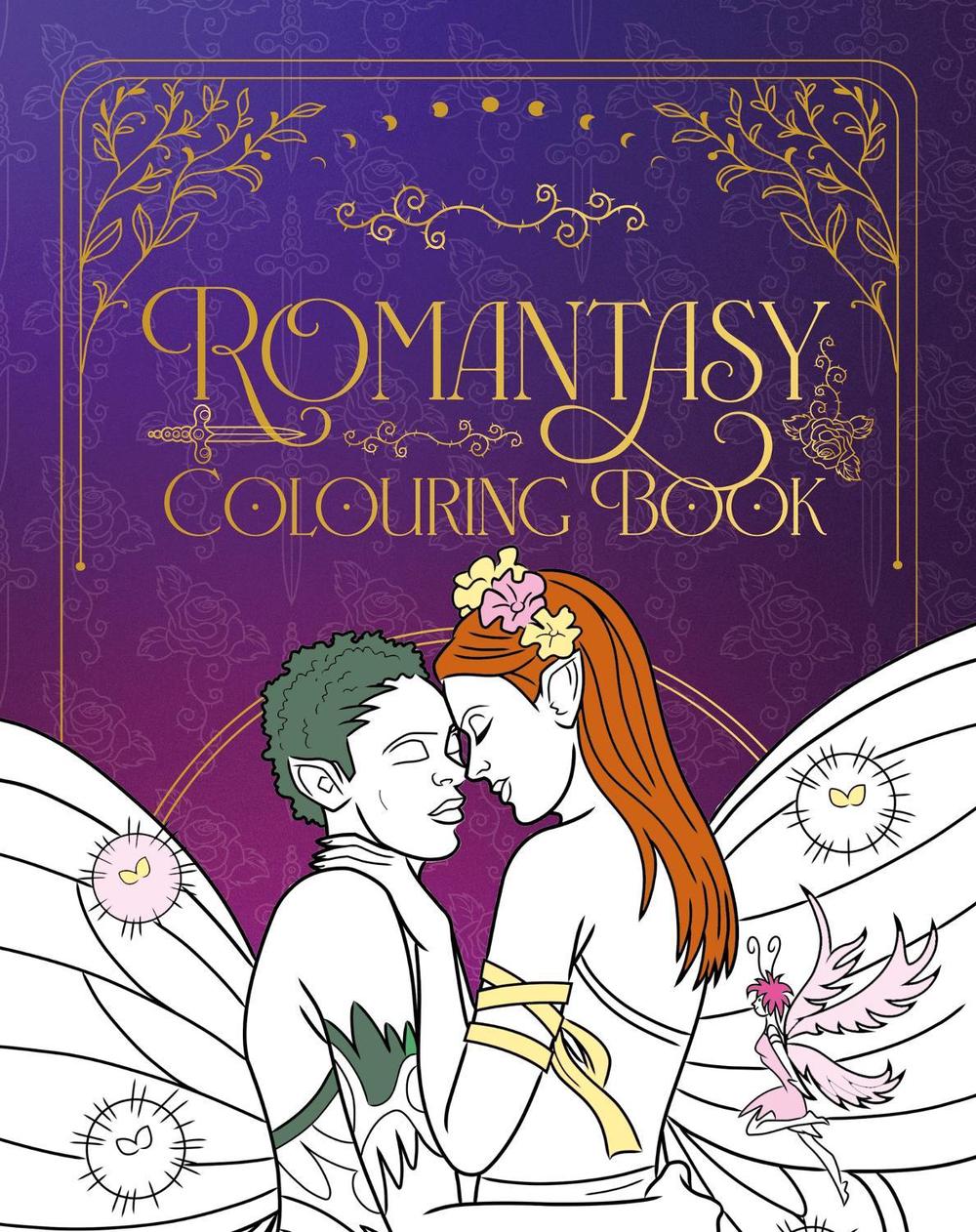 Romantasy Colouring Book, 9781444985146