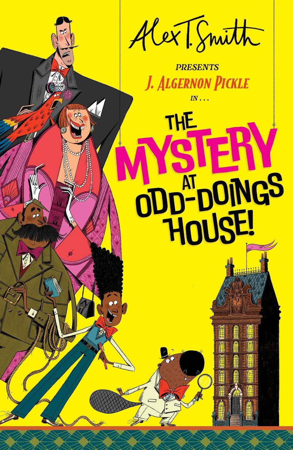 J. Algernon Pickle in The Mystery at Odd-Doings House by Alex T. Smith - ISBN: 9781444985672
