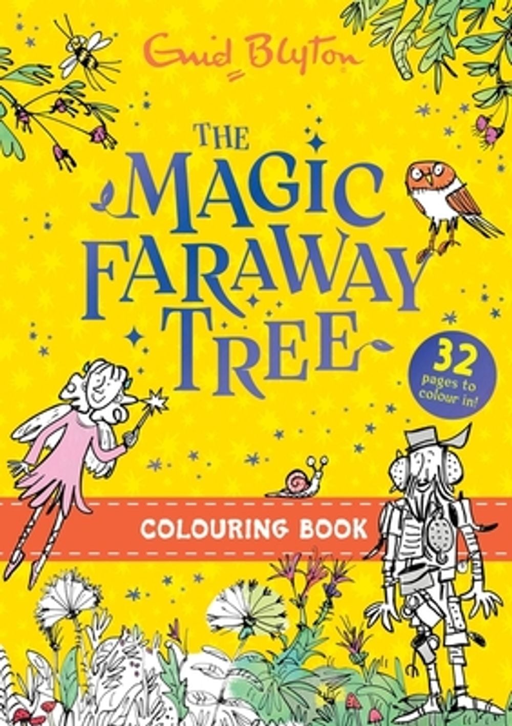 The Magic Faraway Tree Colouring Book by Enid Blyton - ISBN: 9781444988222