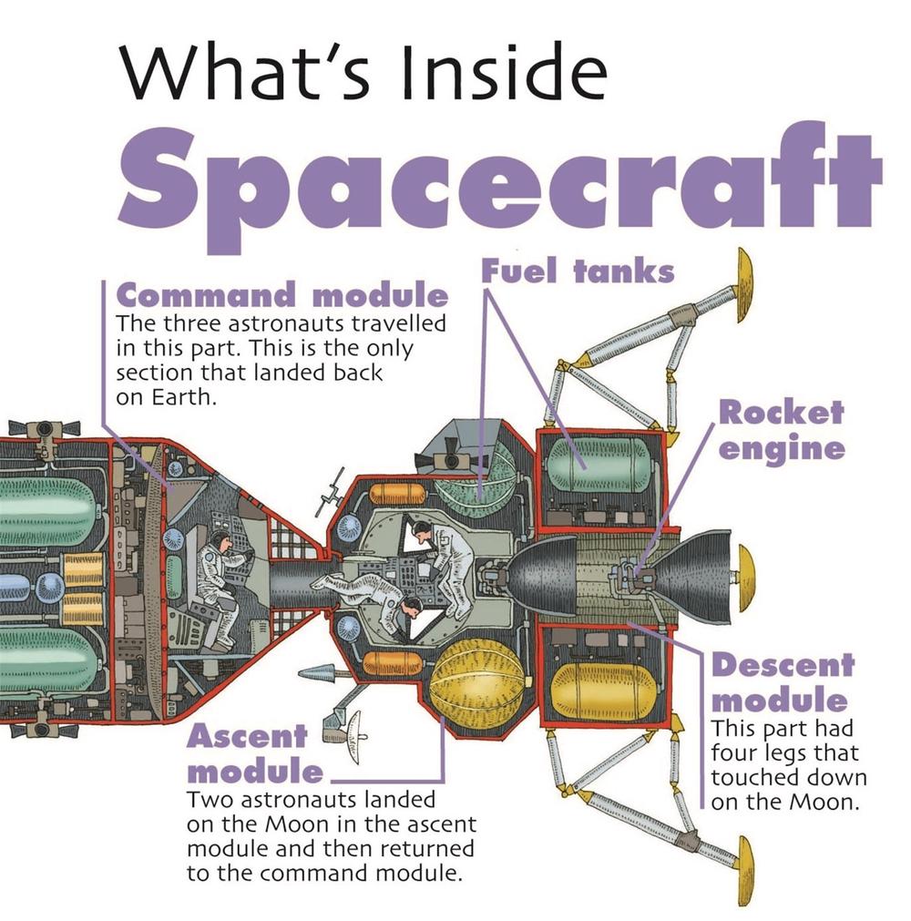 What's Inside?: Spacecraft by David West - ISBN: 9781445163499