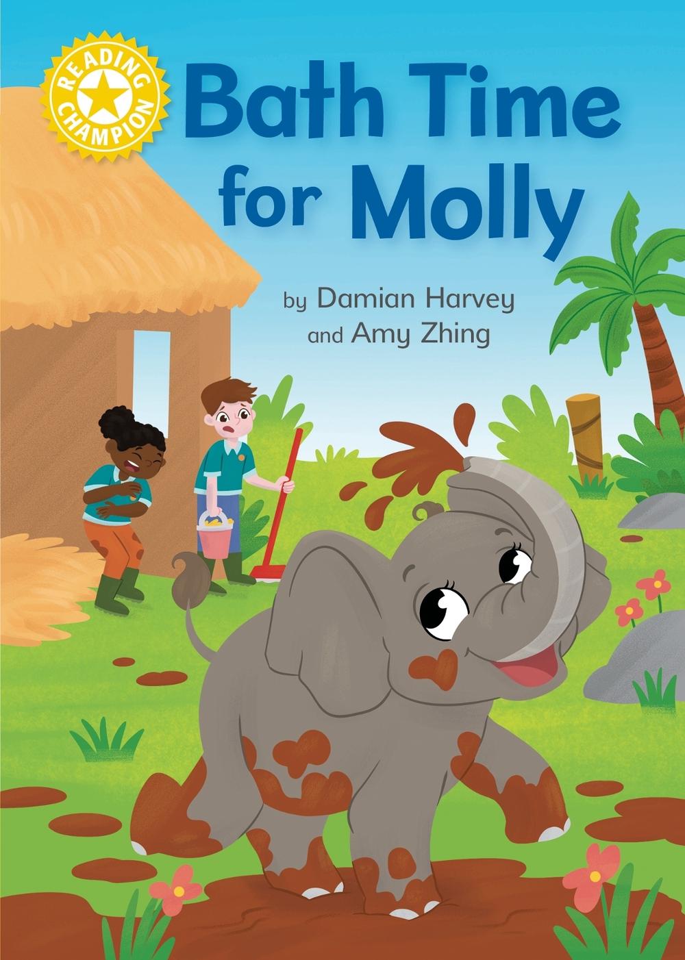 Reading Champion: Bath Time For Molly by Damian Harvey - ISBN: 9781445174266