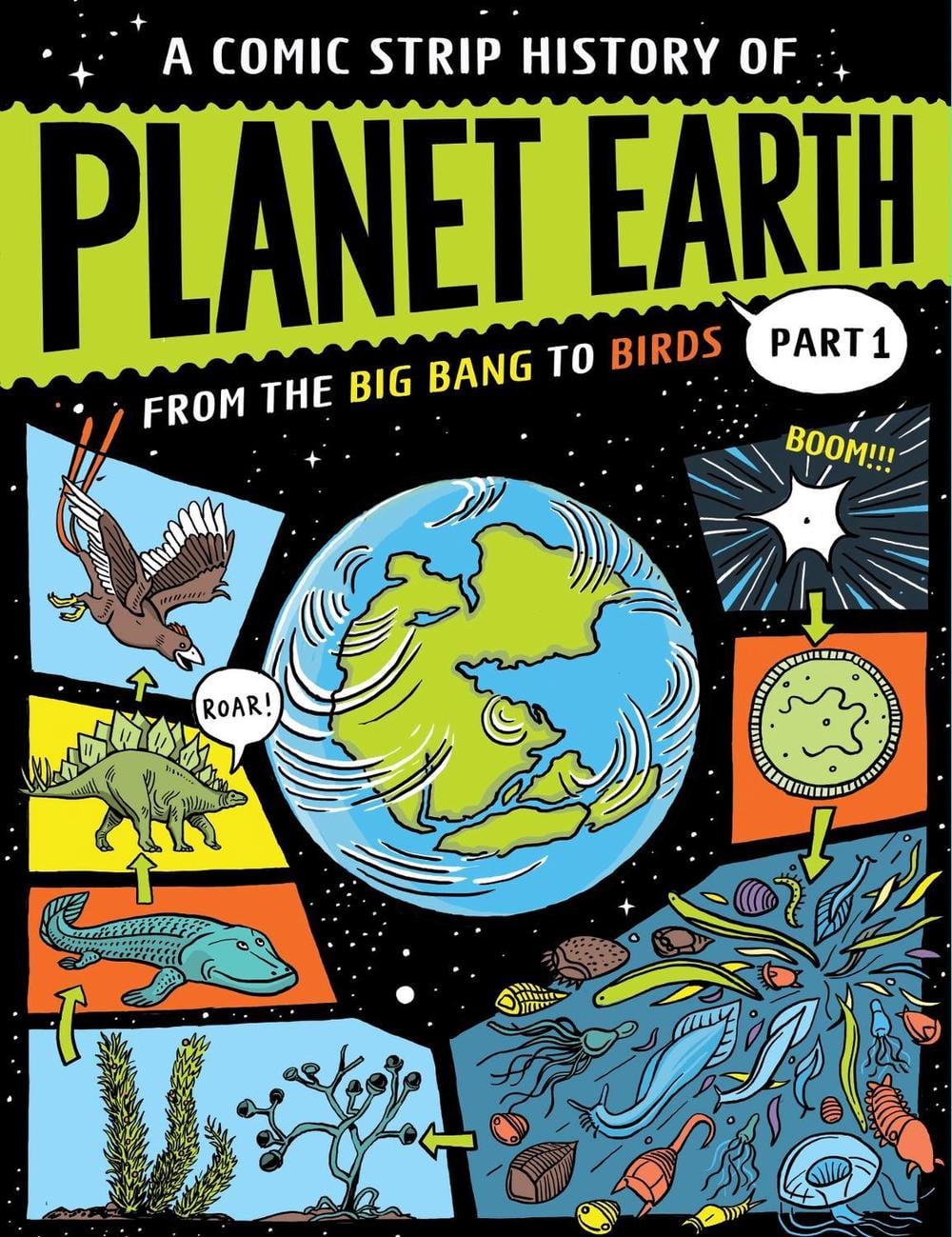 A Comic Strip History of Planet Earth: Part 1 From the Big Bang to Birds by Anna Claybourne - ISBN: 9781445190426