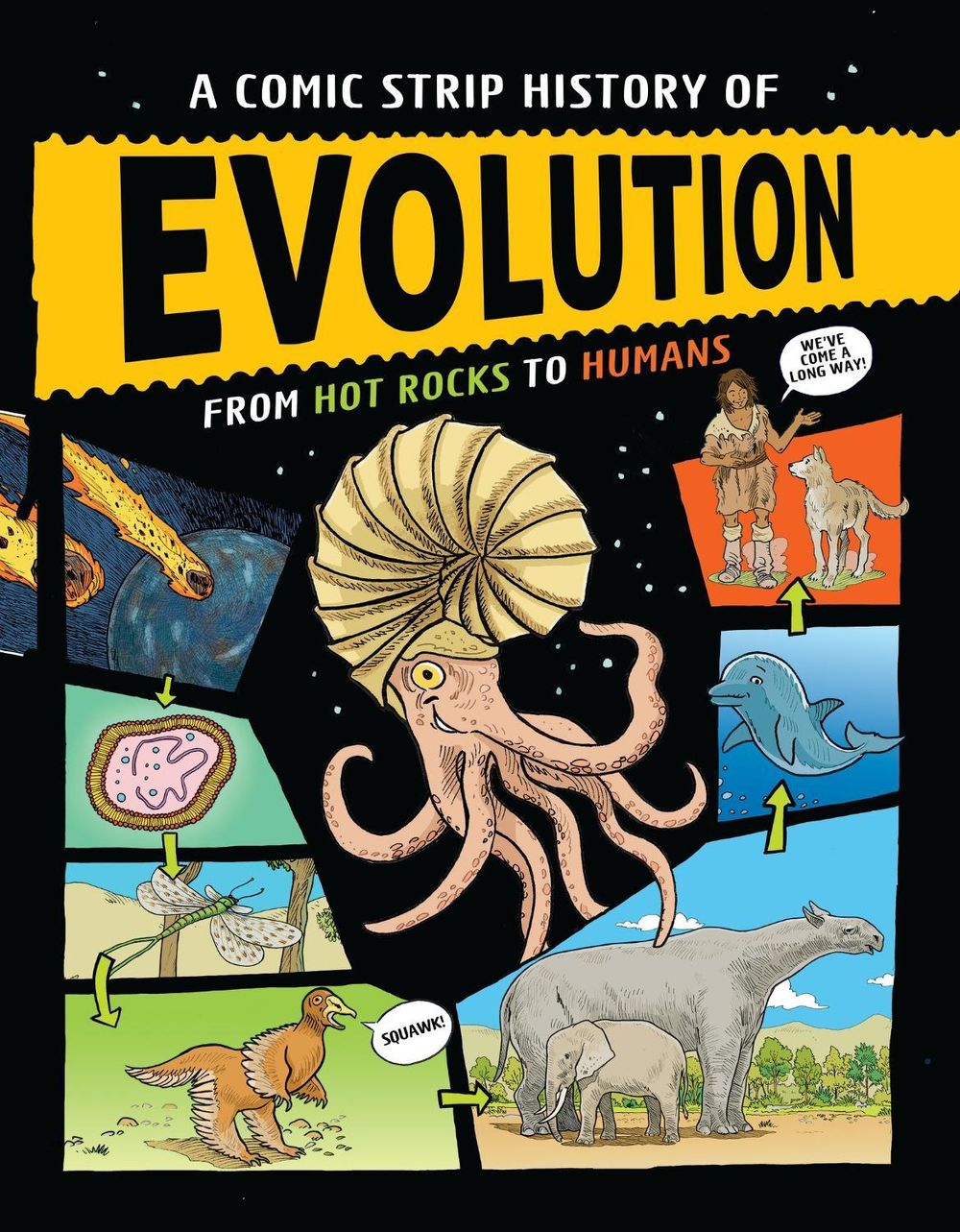 A Comic Strip History of Evolution by Anna Claybourne - ISBN: 9781445192543