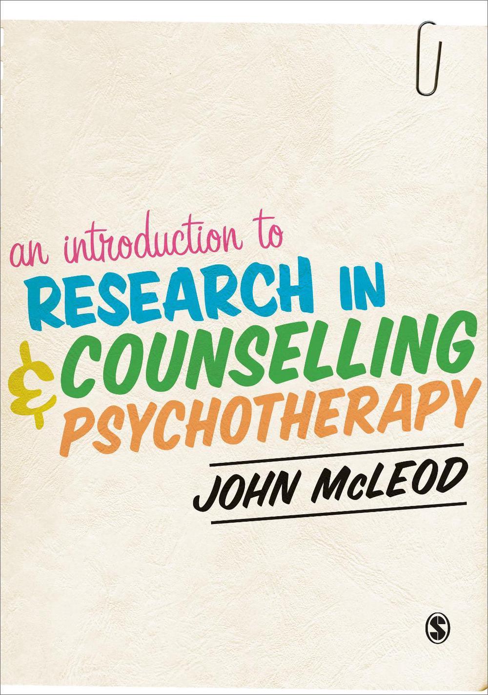 An Introduction to Research in Counselling and Psychotherapy, 9781446201411