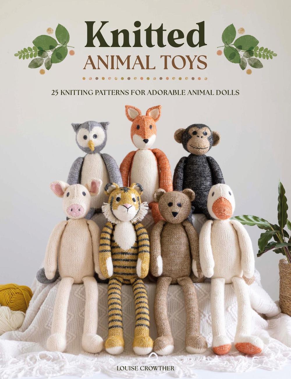Knitted Animal Toys, 9781446310083