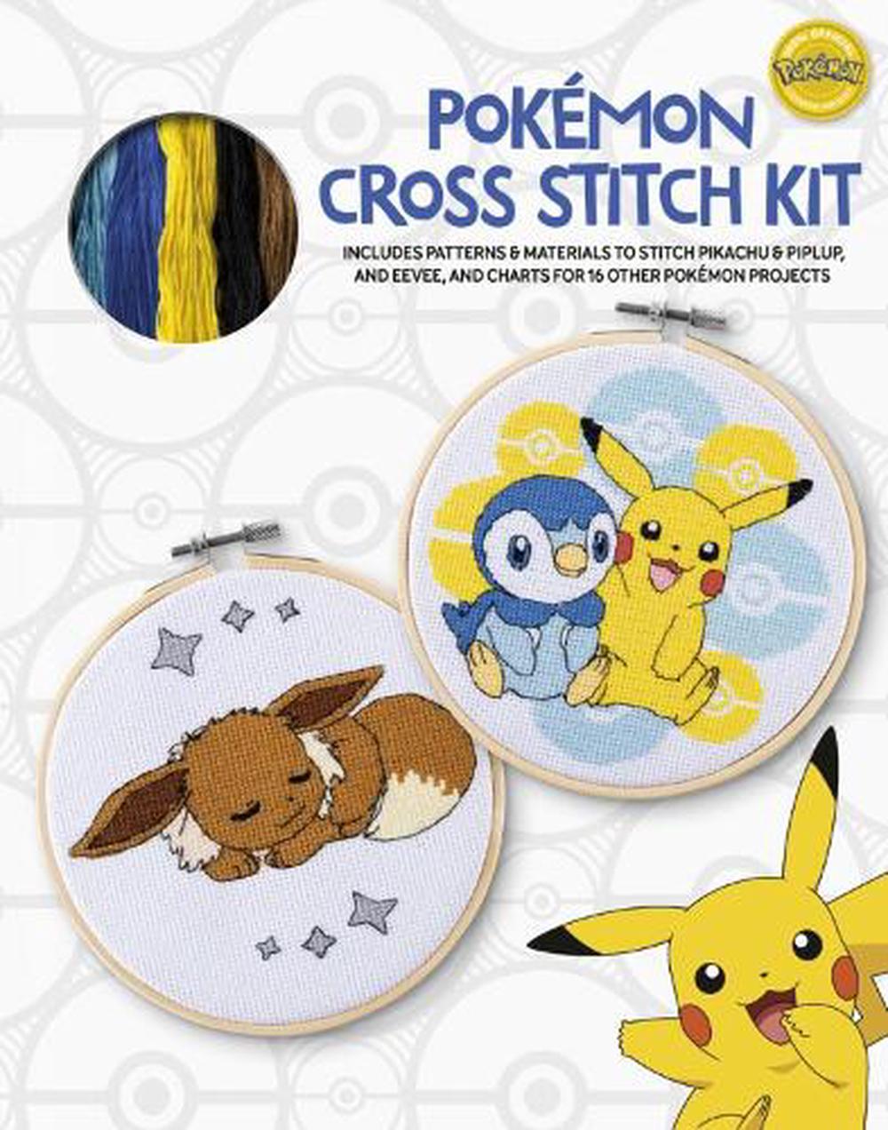 PokéMon Cross Stitch Kit, 9781446310618