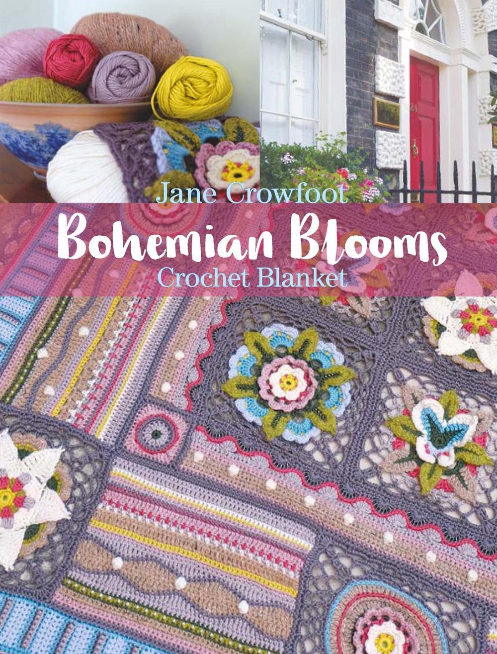Bohemian Blooms Crochet Blanket, 9781446313503