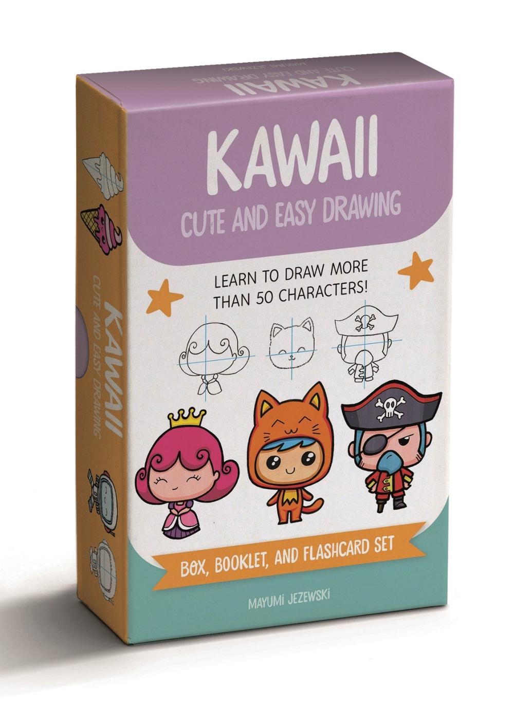 Kawaii Cute and Easy Drawing Deck, 9781446314746