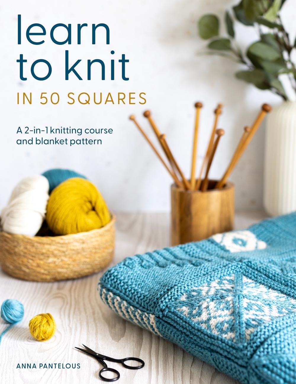Learn to Knit in 50 Squares, 9781446315125