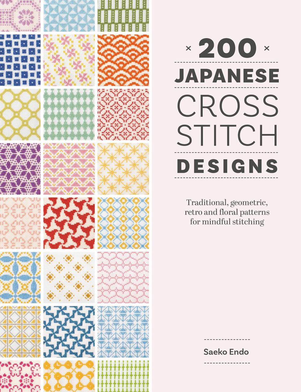 200 Japanese Cross Stitch Designs, 9781446316047