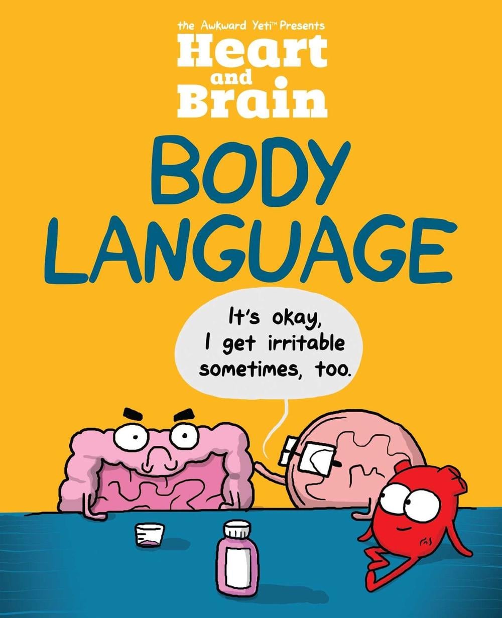 Heart and Brain: Body Language by The Awkward Yeti - ISBN: 9781449487126