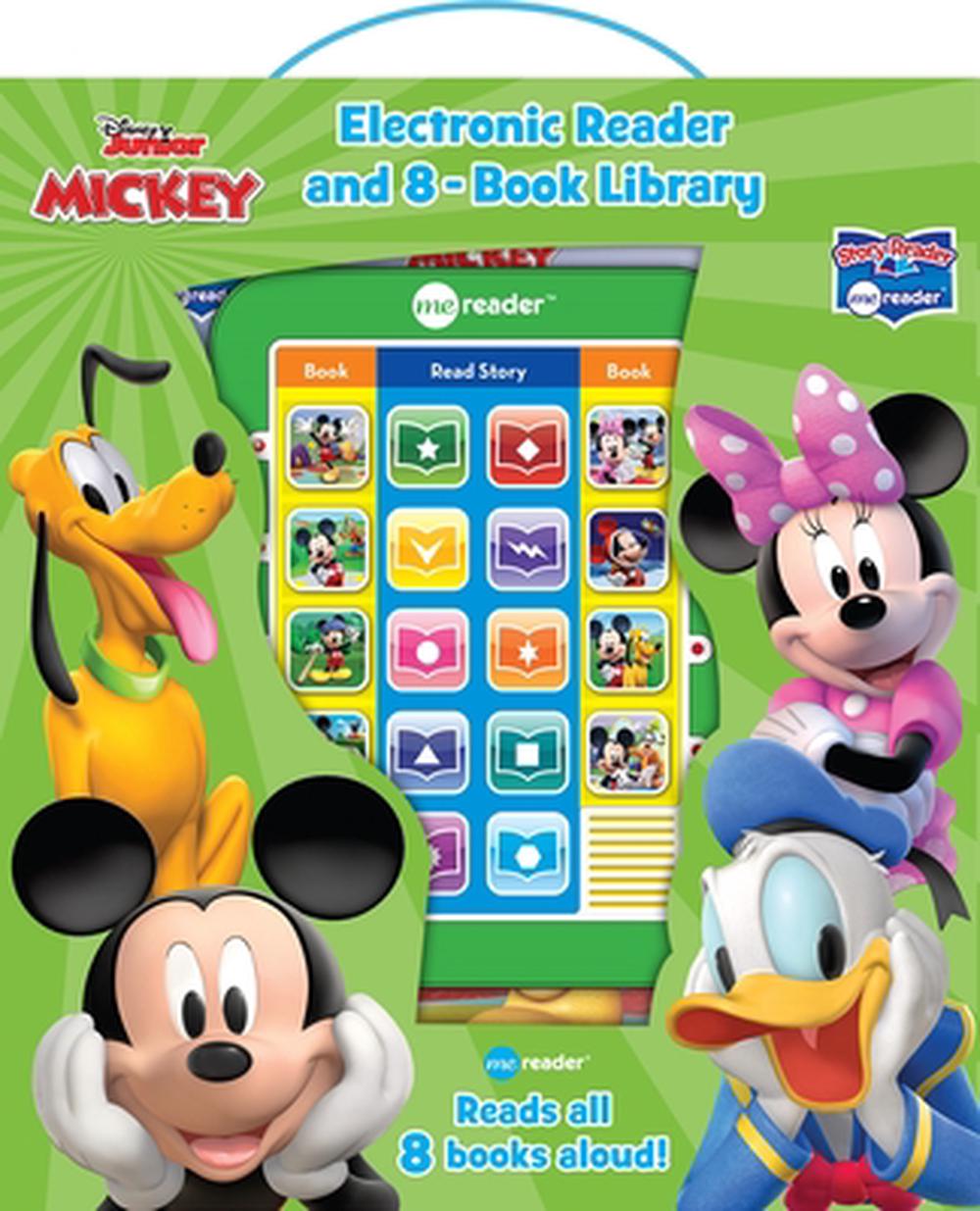 Mickey Mouse Clubhouse Electronic Reader and 8Book Library by P.I