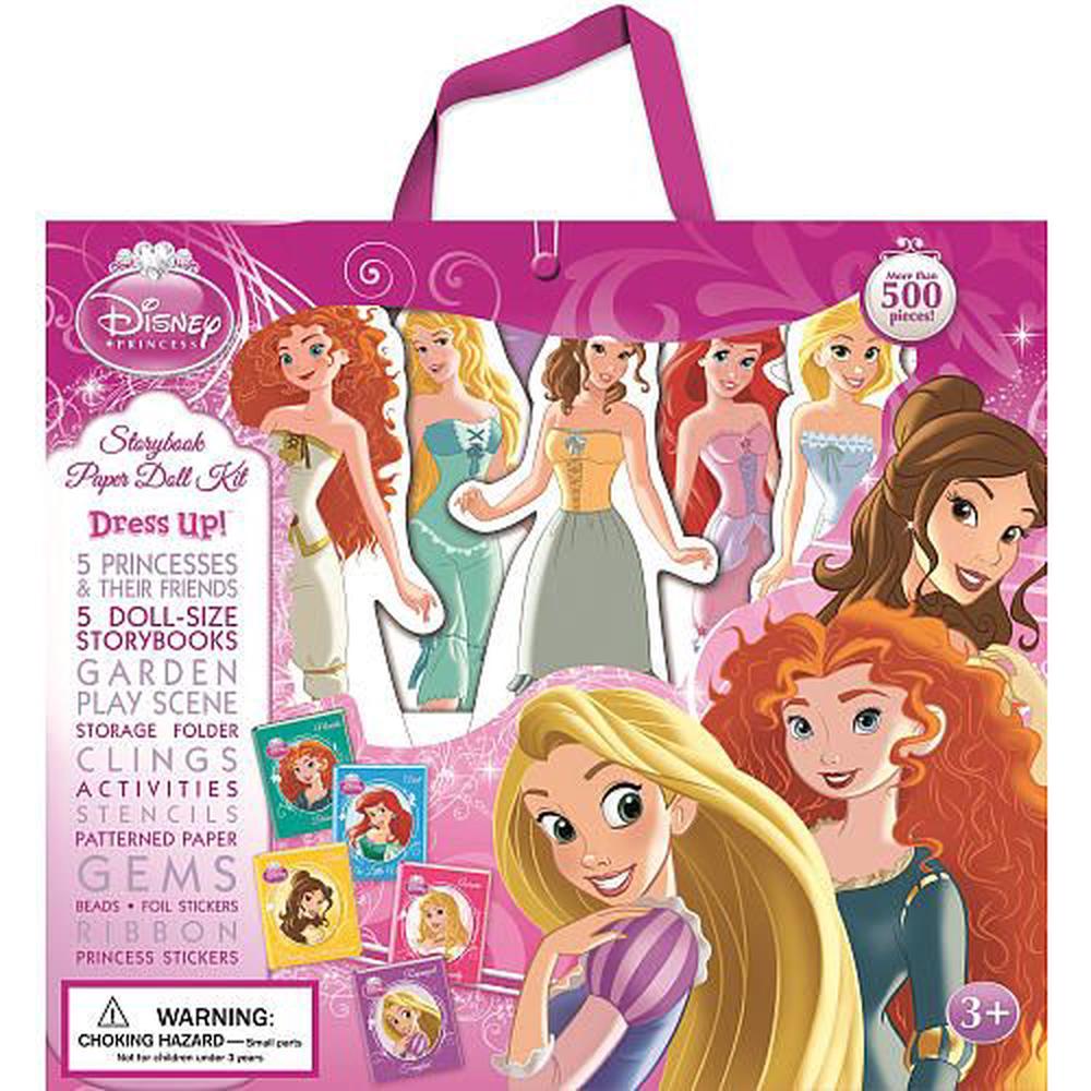 Publications Int. Disney Princess Storybook Paper Doll Kit Princess