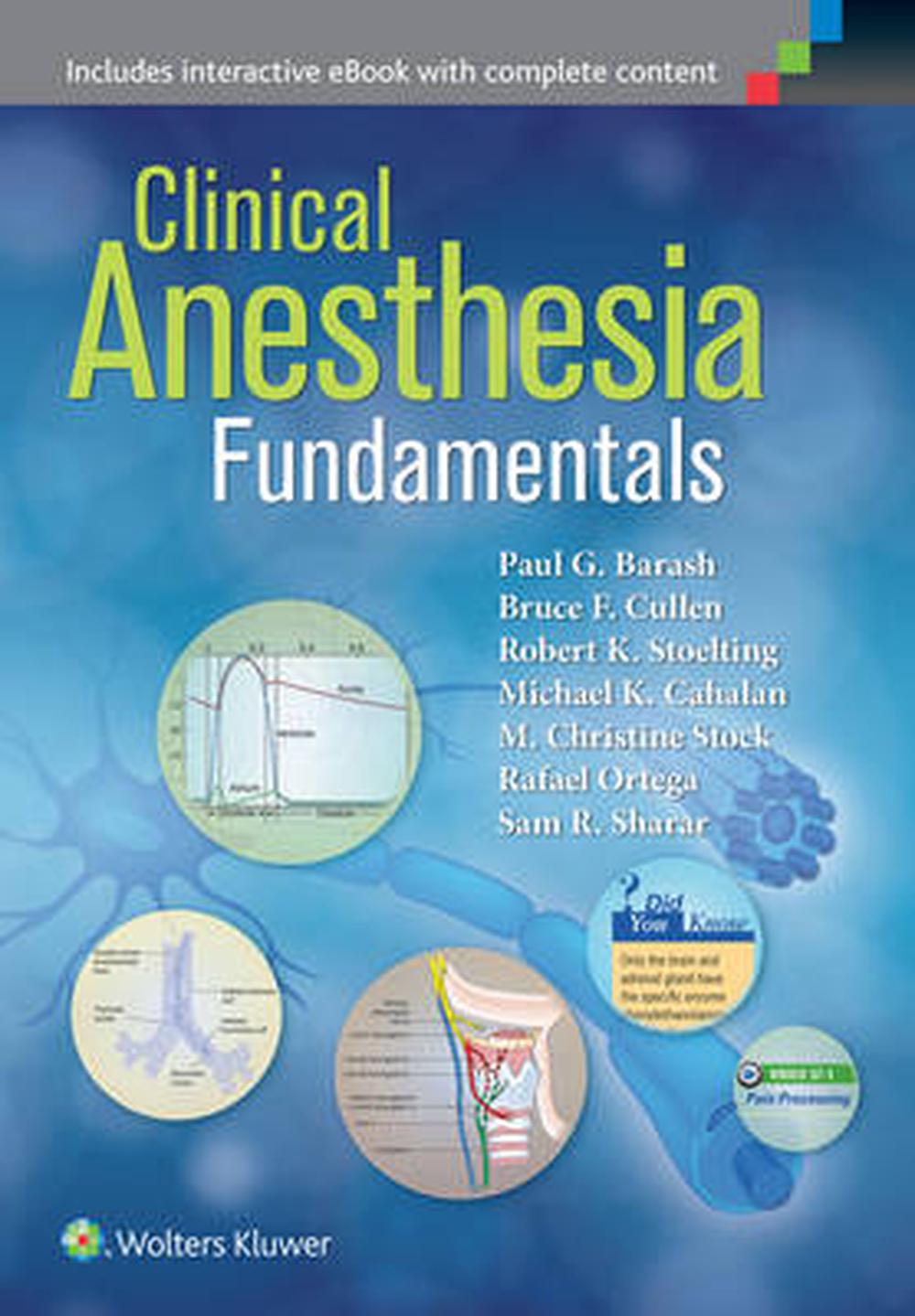 Clinical Anesthesia Fundamentals By Paul G. Barash, Paperback ...