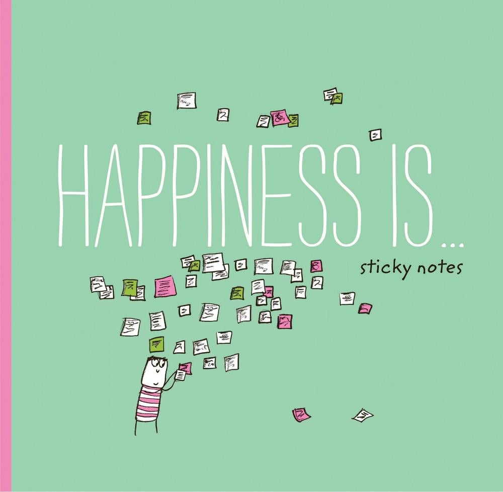 Publisher Happiness Is . . . Sticky Notes | Buy online at The Nile
