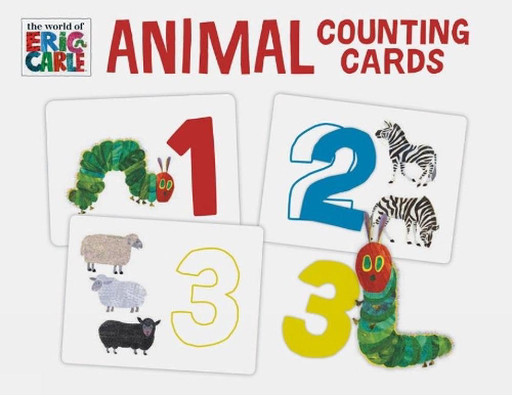 World of Eric Carle(TM) Animal Counting Cards, 9781452160603
