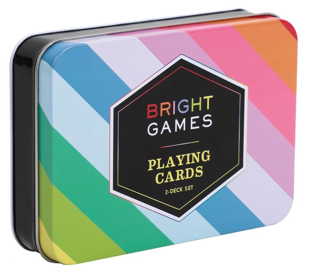 Bright Games 2deck Set of Playing Cards by Chronicle Books