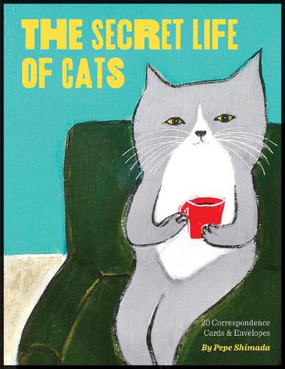 The Secret Life of Cats Correspondence Cards, 9781452180489