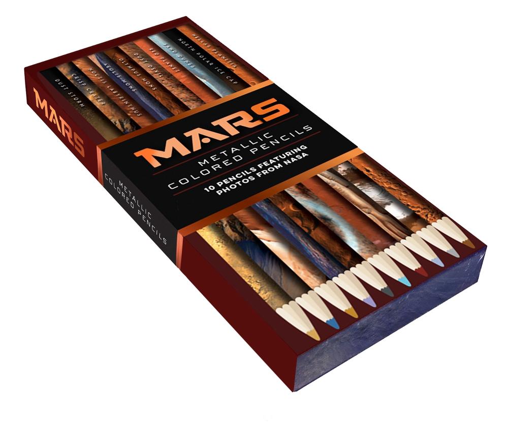 Mars Metallic Colored Pencils - ISBN: 9781452181110