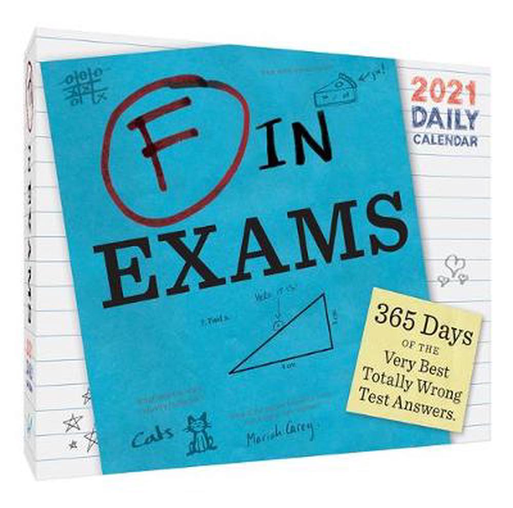 21 Daily Cal F In Exams By Richard Benson Buy Online At The Nile