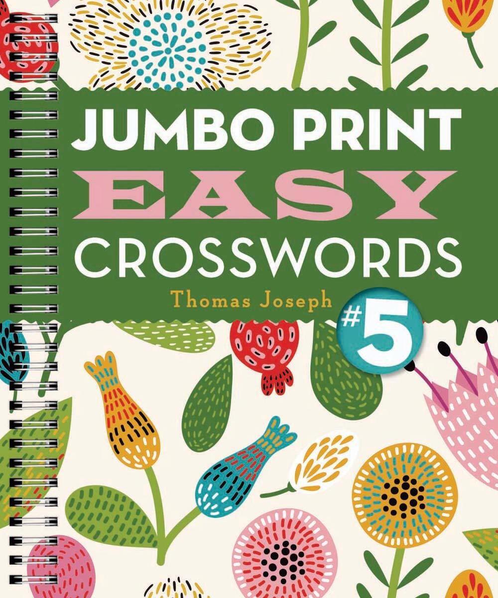 Jumbo Print Easy Crosswords #5 by Thomas Joseph - ISBN: 9781454917953