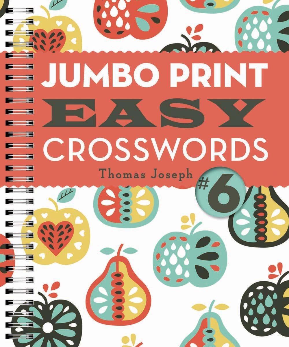 Jumbo Print Easy Crosswords #6 by Thomas Joseph - ISBN: 9781454917960
