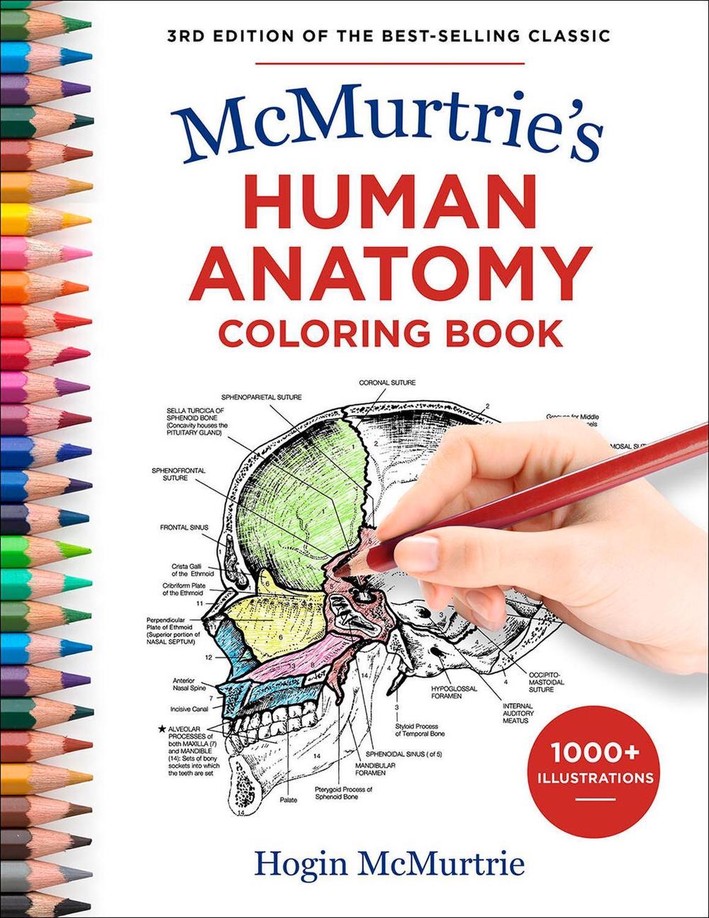McMurtrie's Human Anatomy Coloring Book, 9781454942627