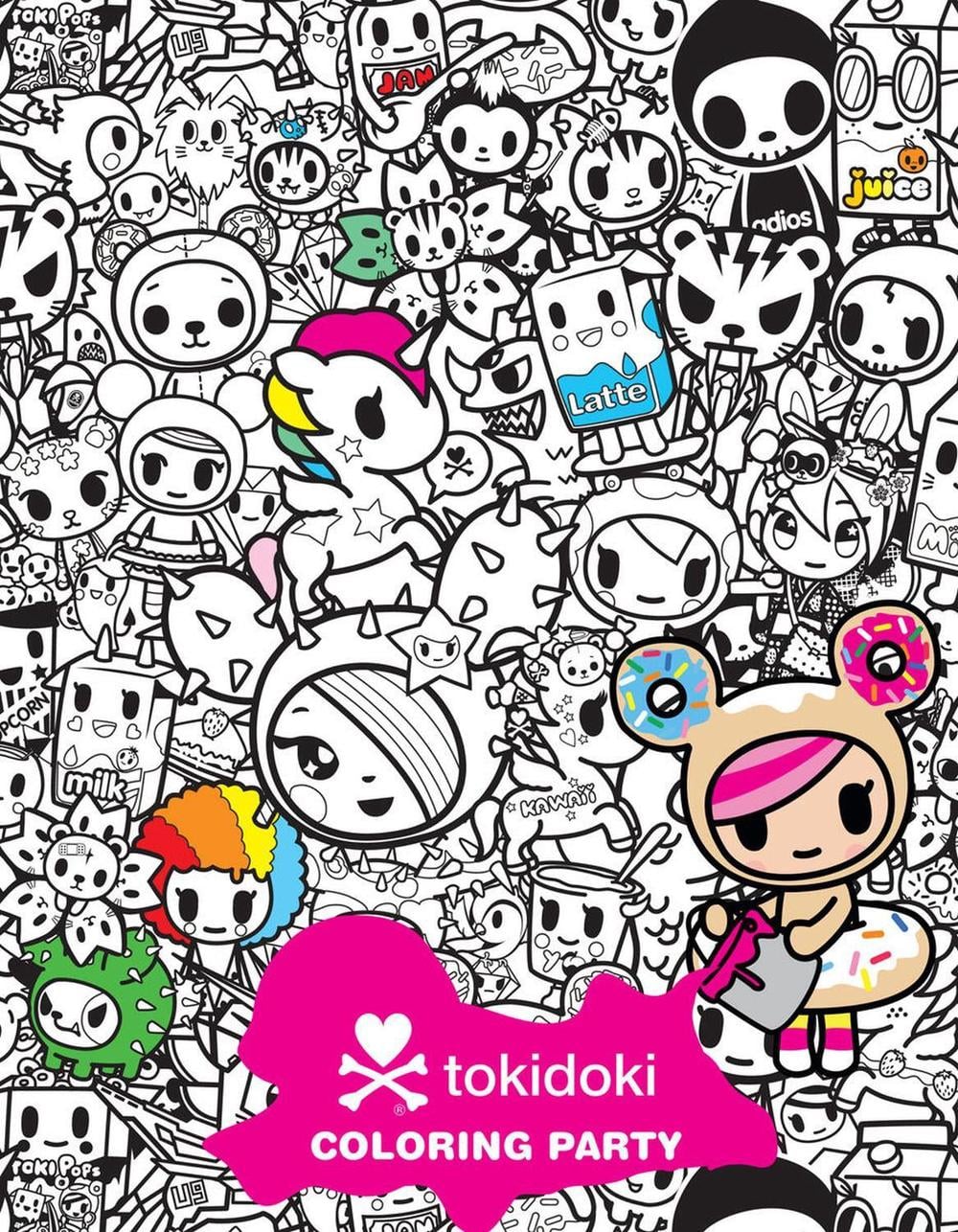 tokidoki Coloring Party - ISBN: 9781454943372