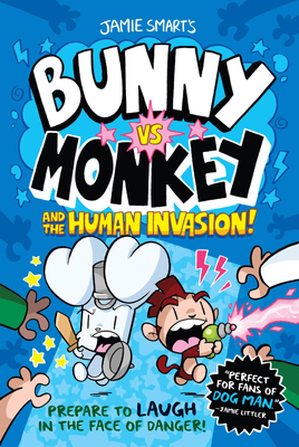 Bunny vs. Monkey and the Human Invasion by Jamie Smart - ISBN: 9781454950363