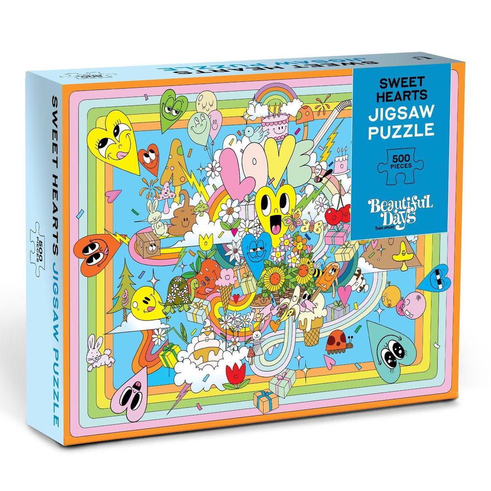 Sweet Hearts 500-Piece Jigsaw Puzzle by Chris Uphues - ISBN: 9781454952756