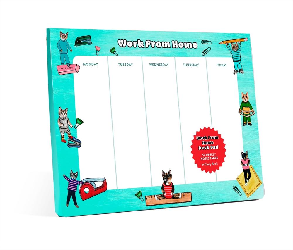 Work from Home Desk Pad by Carly Beck - ISBN: 9781454956136
