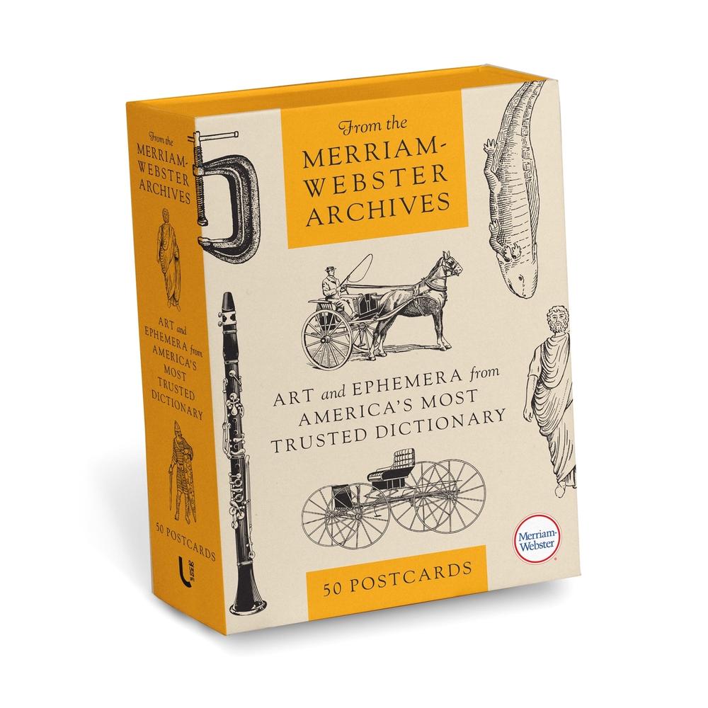 From the Merriam-Webster Archives: 50 Postcards, 9781454960065
