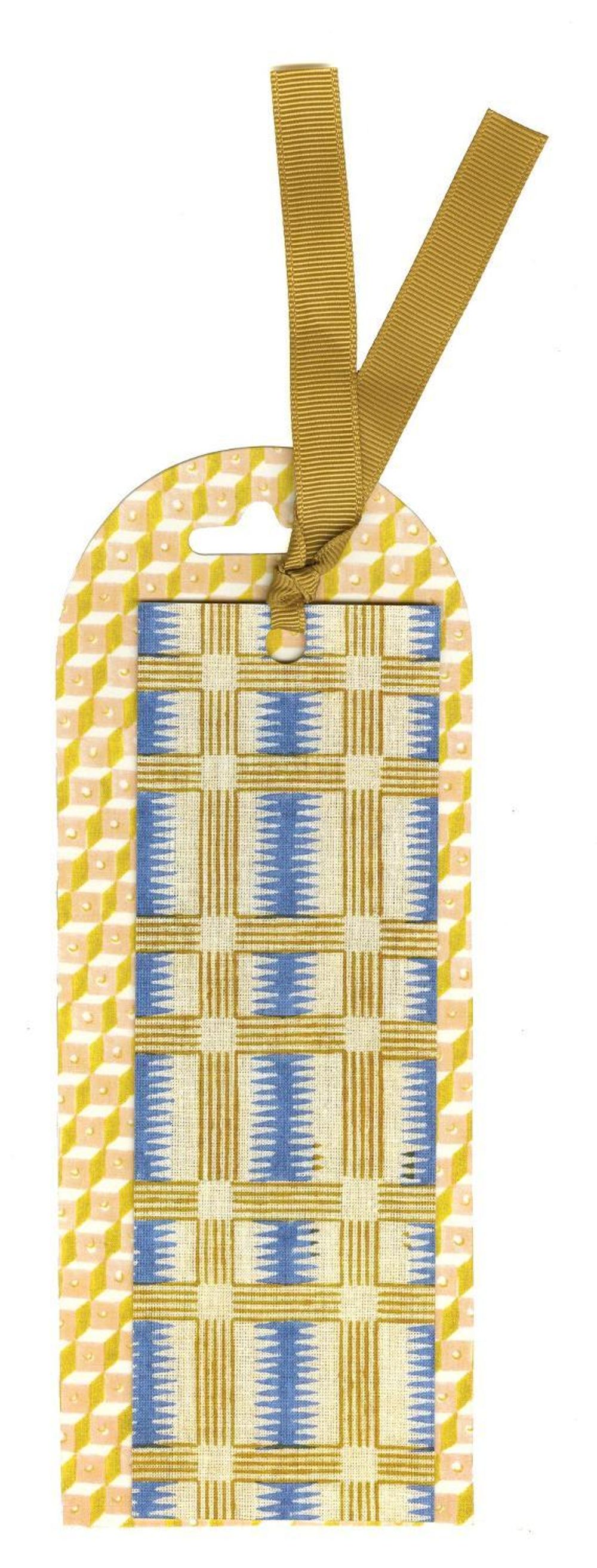 From the Block Shop Studio: Desert Plaid Bookmark by Block Shop - ISBN: 9781454964889