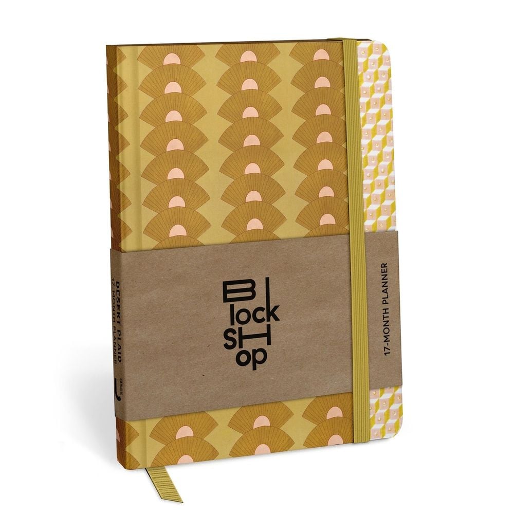 From the Block Shop Studio: Desert Plaid 17-Month Planner by Block Shop - ISBN: 9781454964988