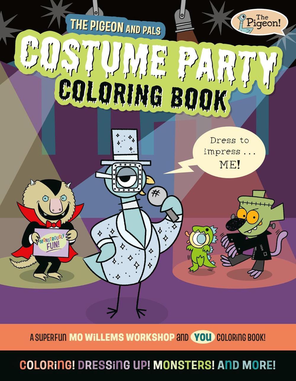 The Pigeon and Pals Monster Fun Coloring Book by Mo Willems Workshop - ISBN: 9781454967026