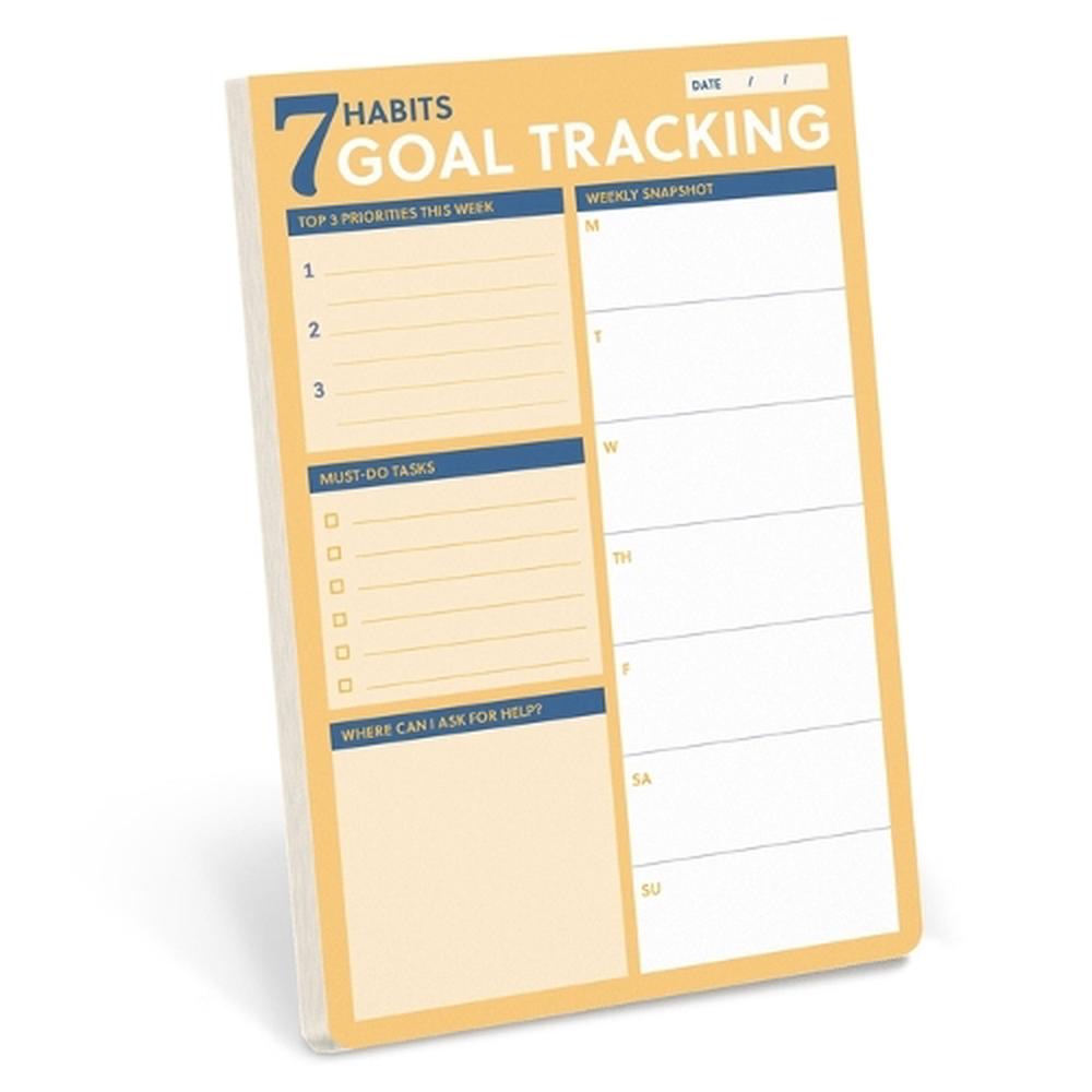 7 Habits Goal Tracking Notepad by Union Square Gift - ISBN: 9781454999447