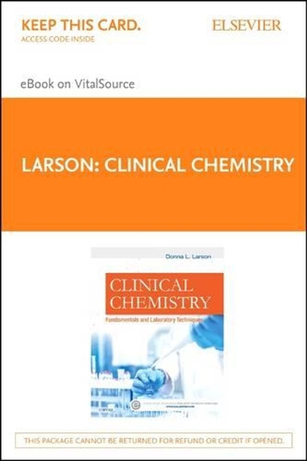 Clinical Chemistry - Elsevier eBook on Vitalsource (Retail Access Card ...