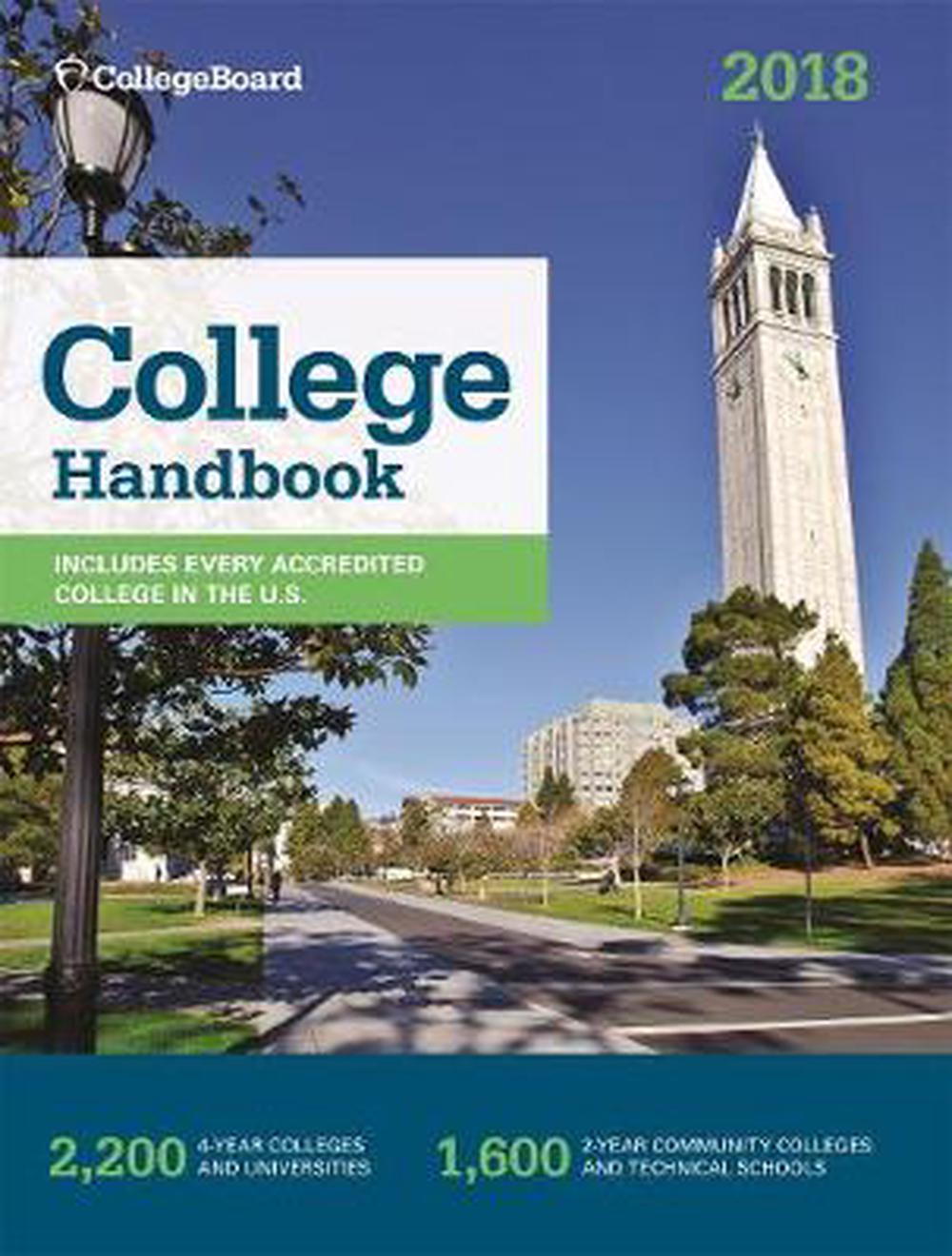 College Handbook 2018 by The College Board, Paperback, 9781457309229