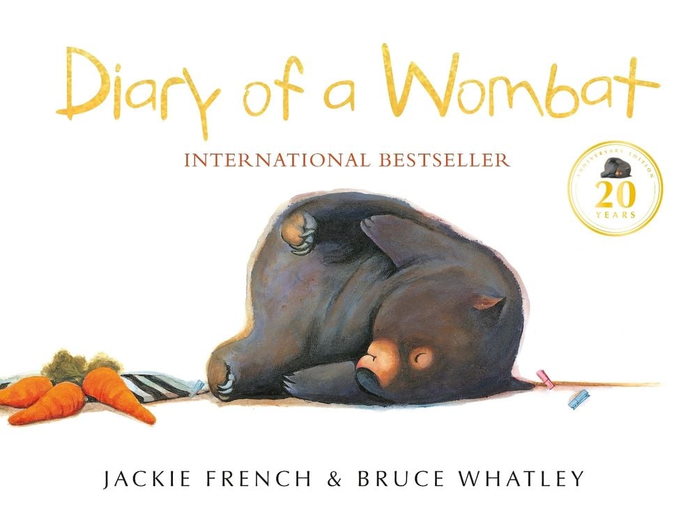 Diary of a Wombat 20th Anniversary Edition by Bruce Whatley - ISBN: 9781460762691