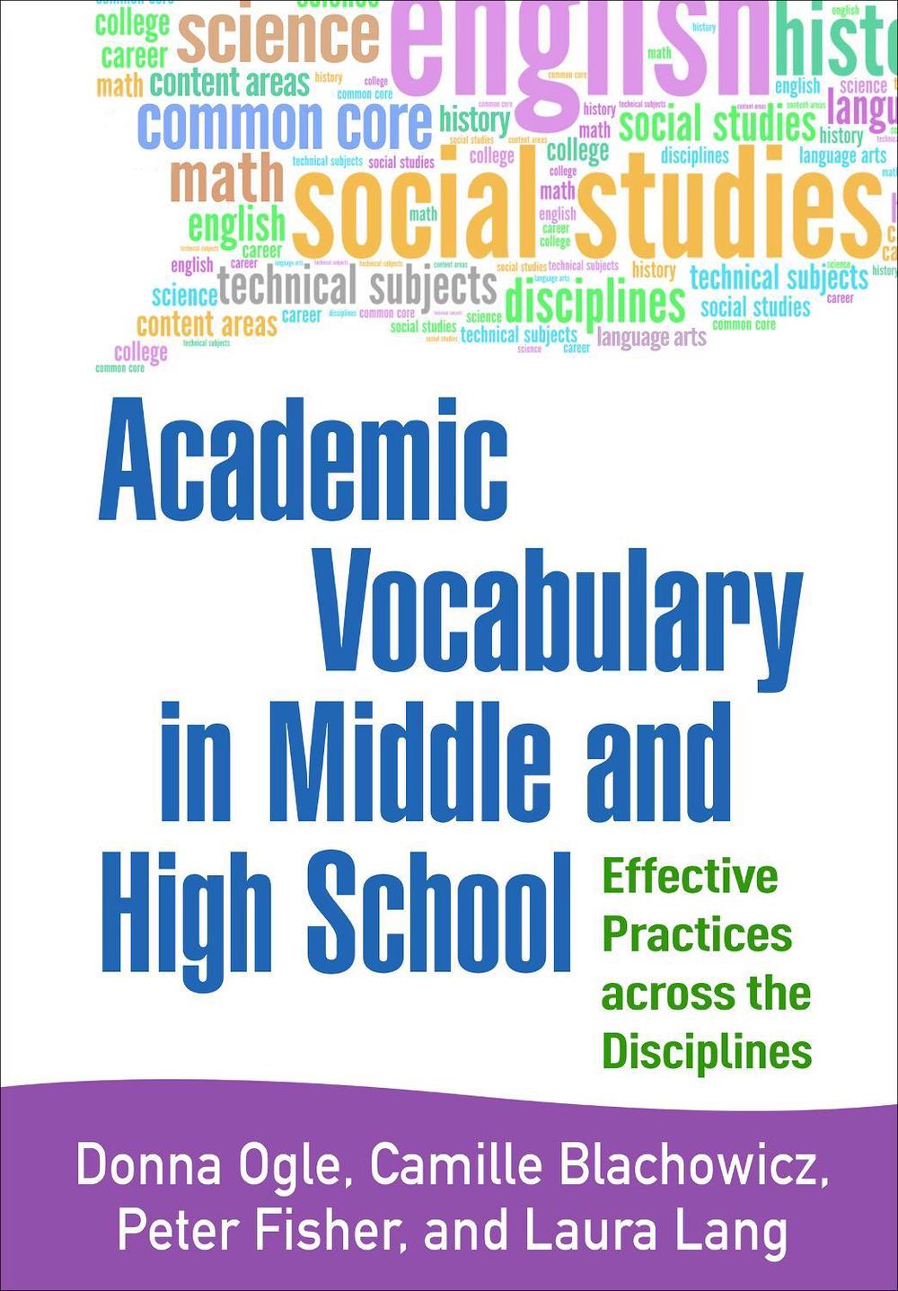 Academic Vocabulary in Middle and High School, 9781462522583