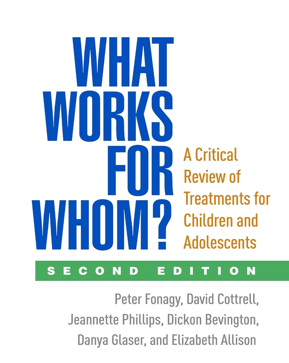 What Works for Whom?, Second Edition, 9781462525928