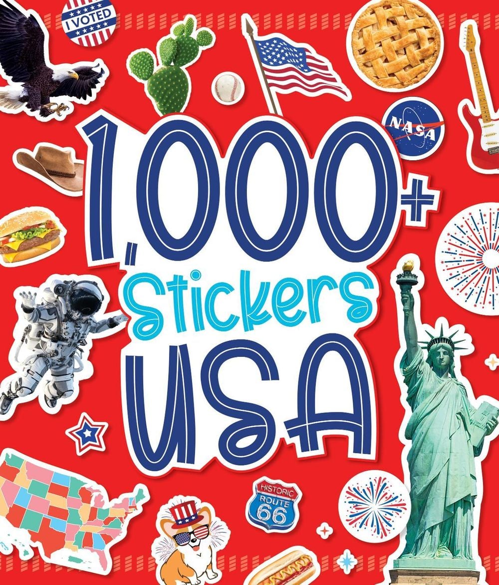 1,000 Stickers: USA by duopress - ISBN: 9781464219009
