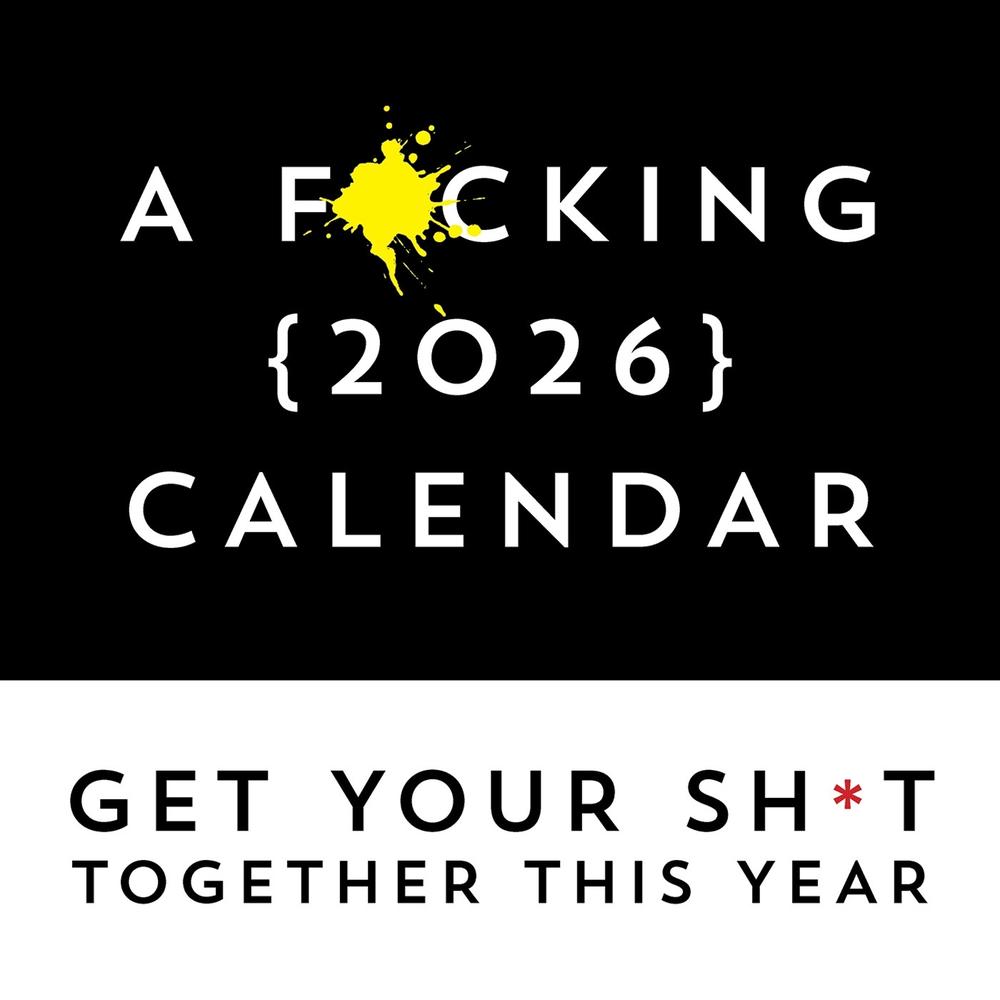 A F*cking 2026 Wall Calendar, 9781464229558