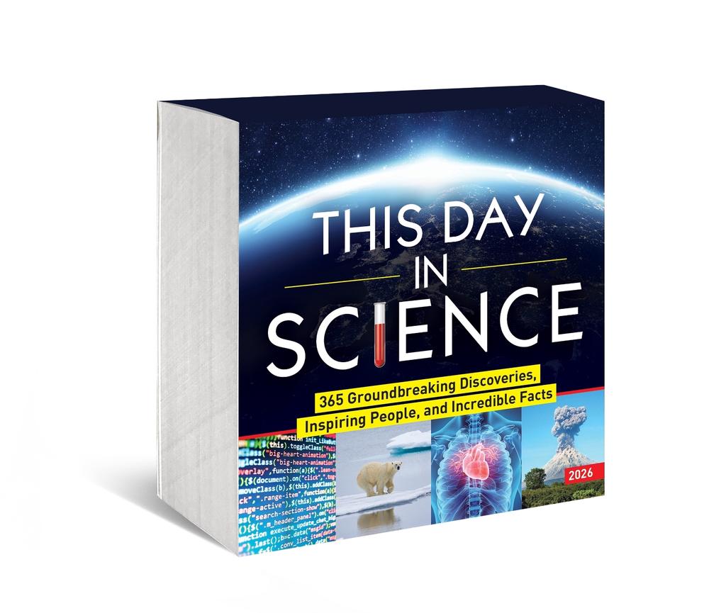 2026 This Day in Science Boxed Calendar, 9781464229695
