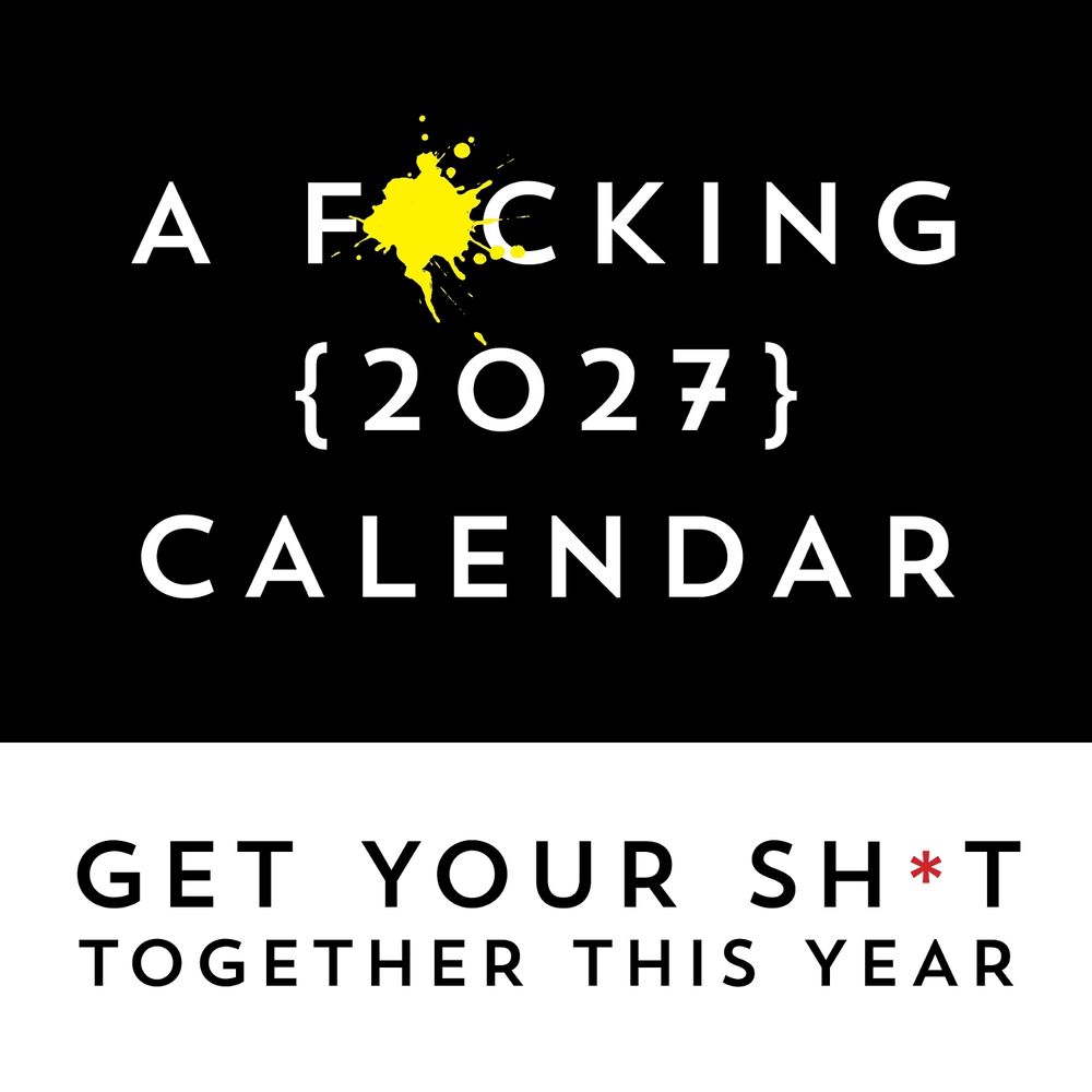 A F*cking 2027 Wall Calendar by Sourcebooks - ISBN: 9781464262128