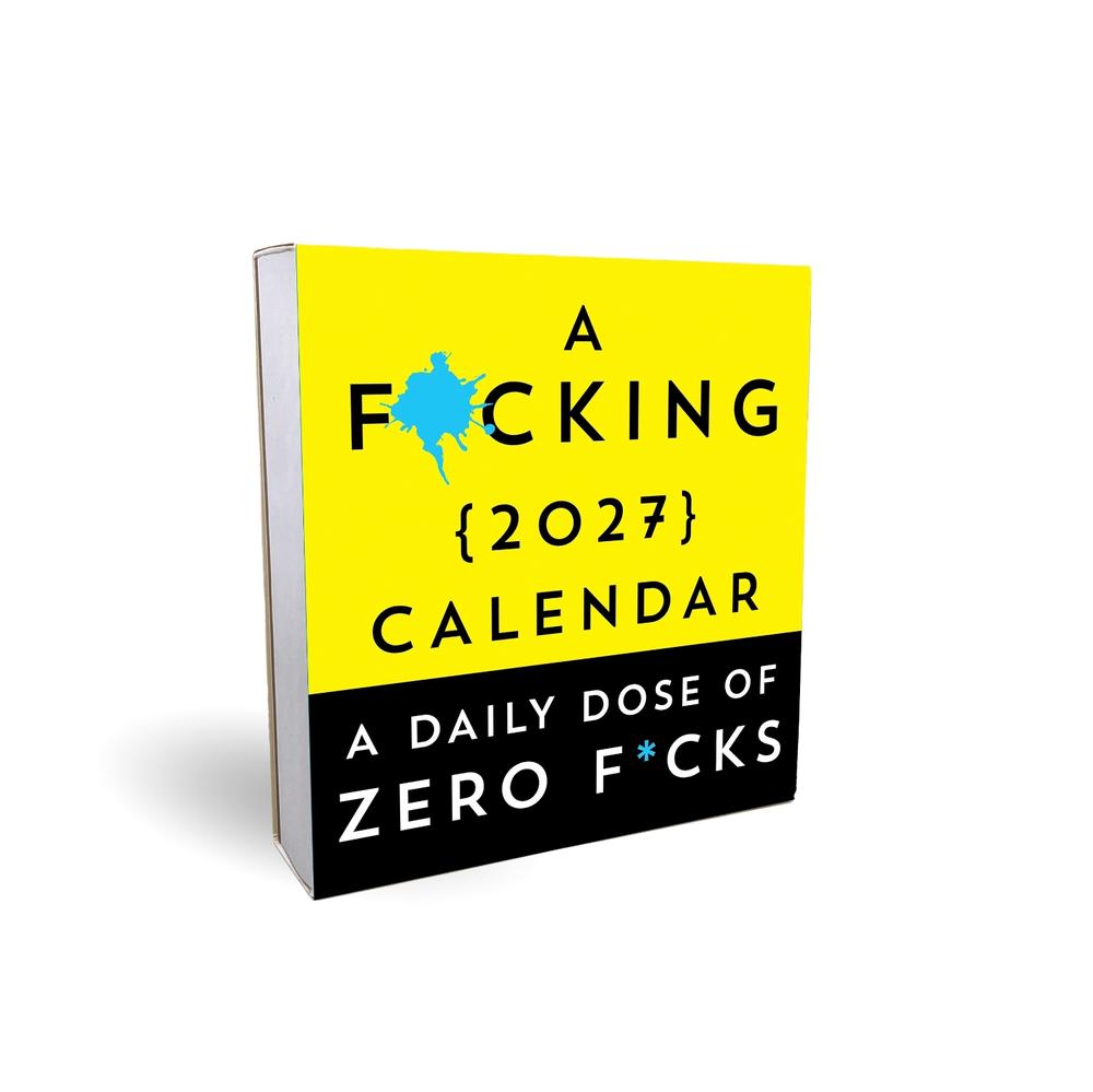 A F*cking 2027 Boxed Calendar, 9781464262135