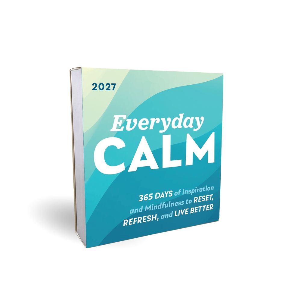 2027 Everyday Calm Boxed Calendar by Sourcebooks - ISBN: 9781464262173