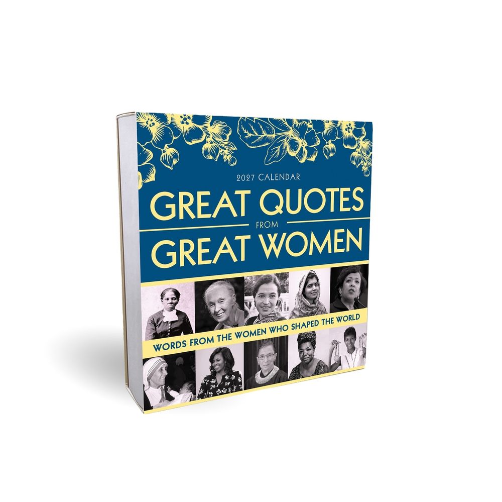 2027 Great Quotes From Great Women Boxed Calendar by Sourcebooks - ISBN: 9781464262197