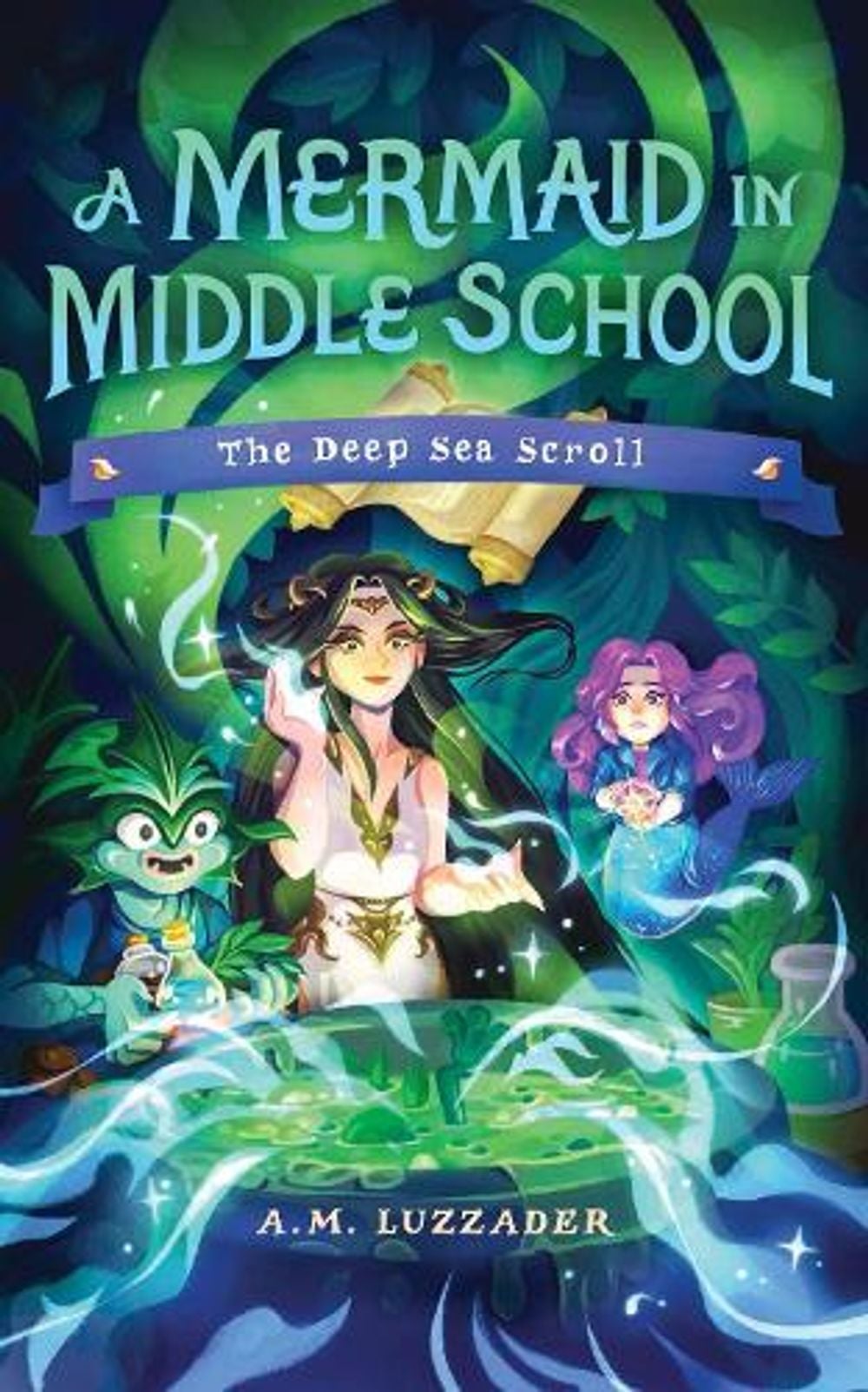 Mermaid in Middle School Book 4 by A.M. Luzzader - ISBN: 9781464269226