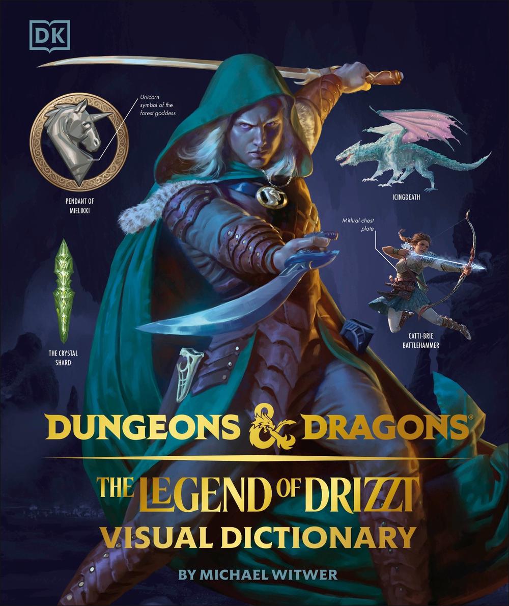 Dungeons and Dragons The Legend of Drizzt Visual Dictionary, 9781465497840